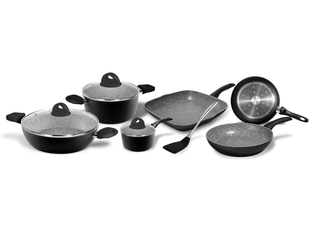 Batteria 10 pezzi stone black y00agd0398/g
