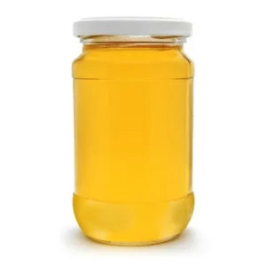 750 ml/1 kg Round Glass Jars Honey Containers White Lids Beekeeping Gear