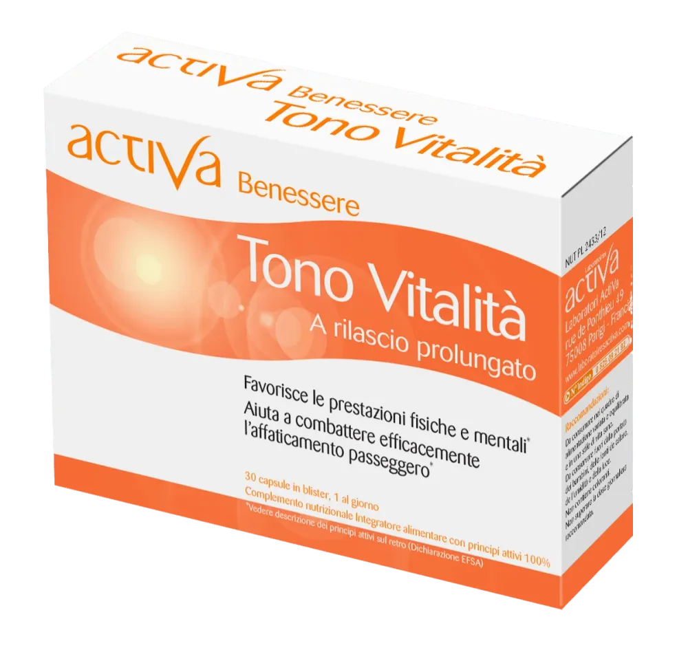 Benessere Tono Vitalità 30 Capsule