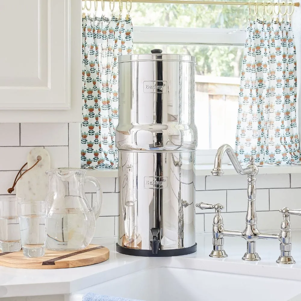 Royal Berkey® 12,3 litri - 2 filtri Black Berkey® + 2 filtri PF-2 FBM