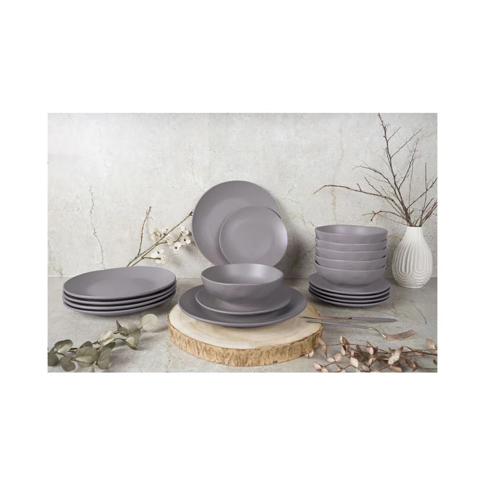 Berlinger Haus Küchenbarf Haus Collezione Tellerset 18 parti Matt Taupe