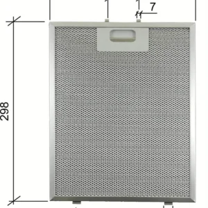 BEST HYGENA 08087609 0808735 FILTRO CAPPA 50253939008 CM 298x239x9mm F 232
