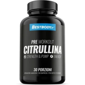 Bestbody Citrullina Malato Vasodilatatore e Ossido Nitrico 90 Compresse