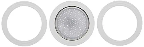 Bialetti 0800001 3 Guarnizioni e 1 Piastrina, 1 Tazza, multi