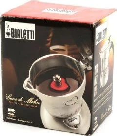 Bialetti Cuor di Moka Caffettiera espresso 1 tazza