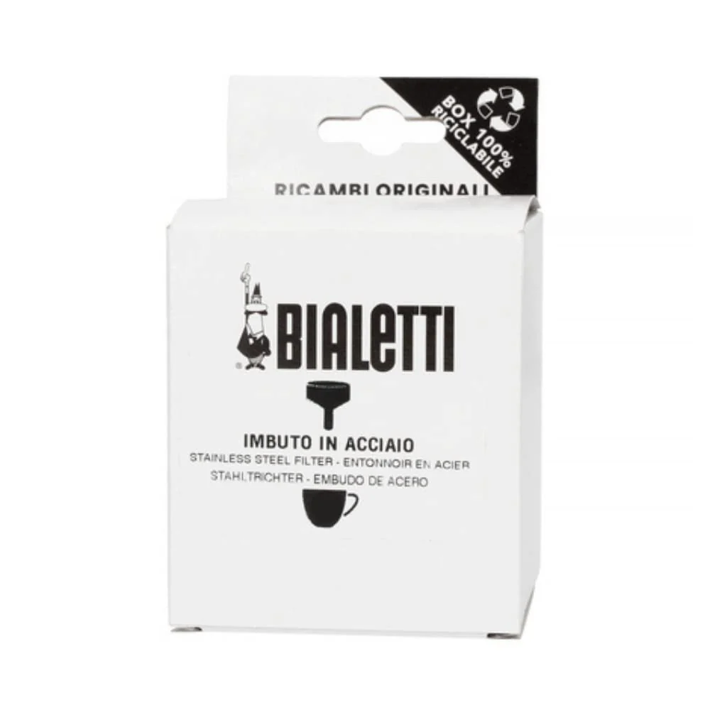 Bialetti Ricambi, Include 1 Filtro Imbuto, Compatibile con Venus, Kitty, Musa (4 Tazze)