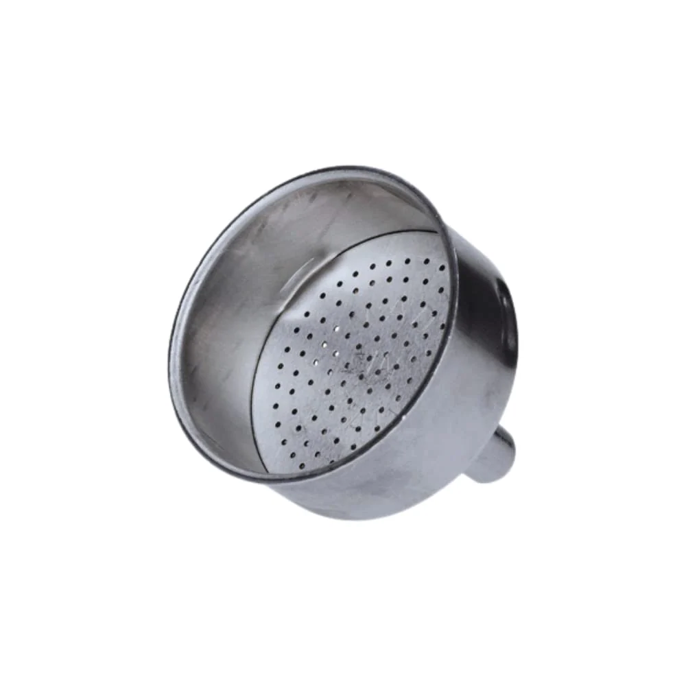 Bialetti Ricambi, Include 1 Filtro Imbuto, Compatibile con Moka Express, Fiammetta, Break, Dama, Moka Timer e Rainbow (6 T...