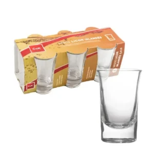 Bicchiere da liquore irlandese 3,4cl set da 6