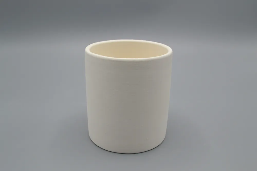 Bicchiere Mug ceramica semilavorata GREZZA da dipingere