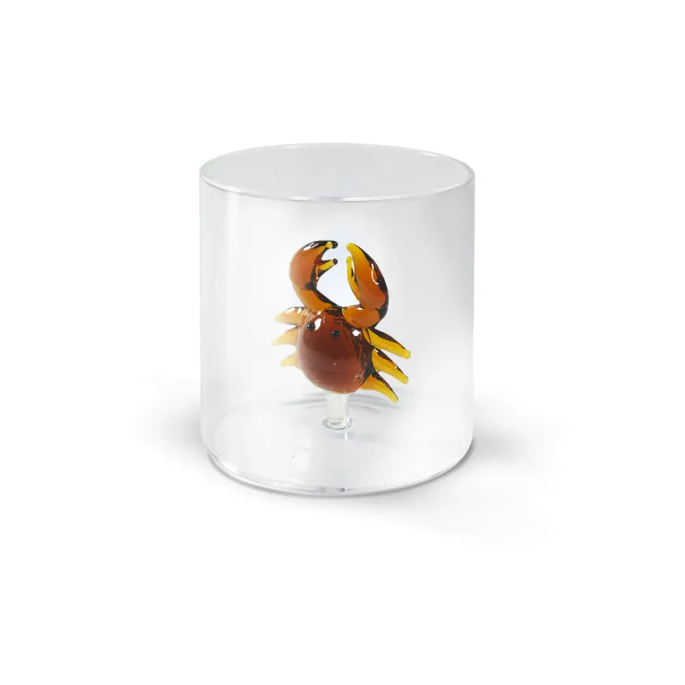 Bicchiere vetro borosilicato - GRANCHIO