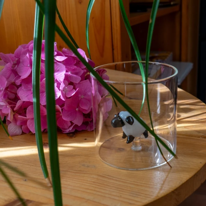 Bicchiere vetro borosilicato - PECORA