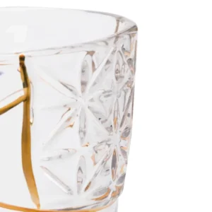 BICCHIERE VETRO "KINTSUGI 09658