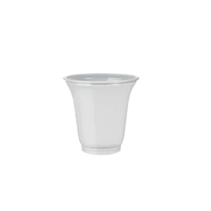 Bicchieri Plastica 80cc x 100pz Bianco New Chic