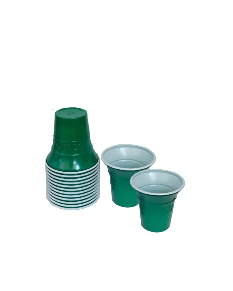 Bicchieri Plastica Borbone 80ml x 50pz