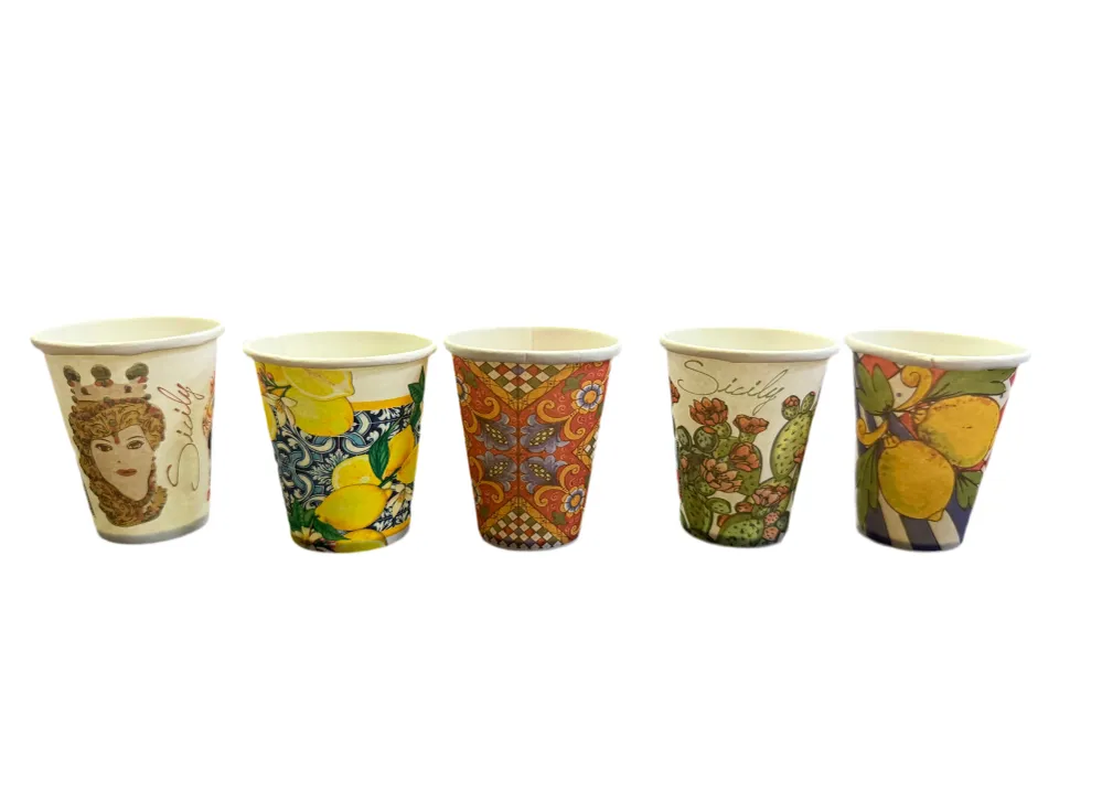 Bicchierini Di Carta Siciliano 50pz