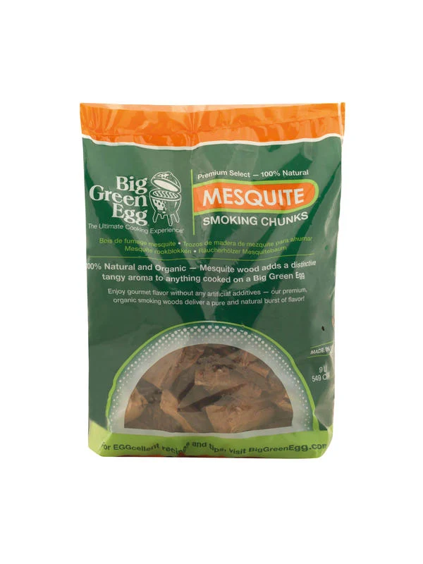 Big Green Egg Mesquite wood chunks - pezzi di Mesquite per affumicatura 114631