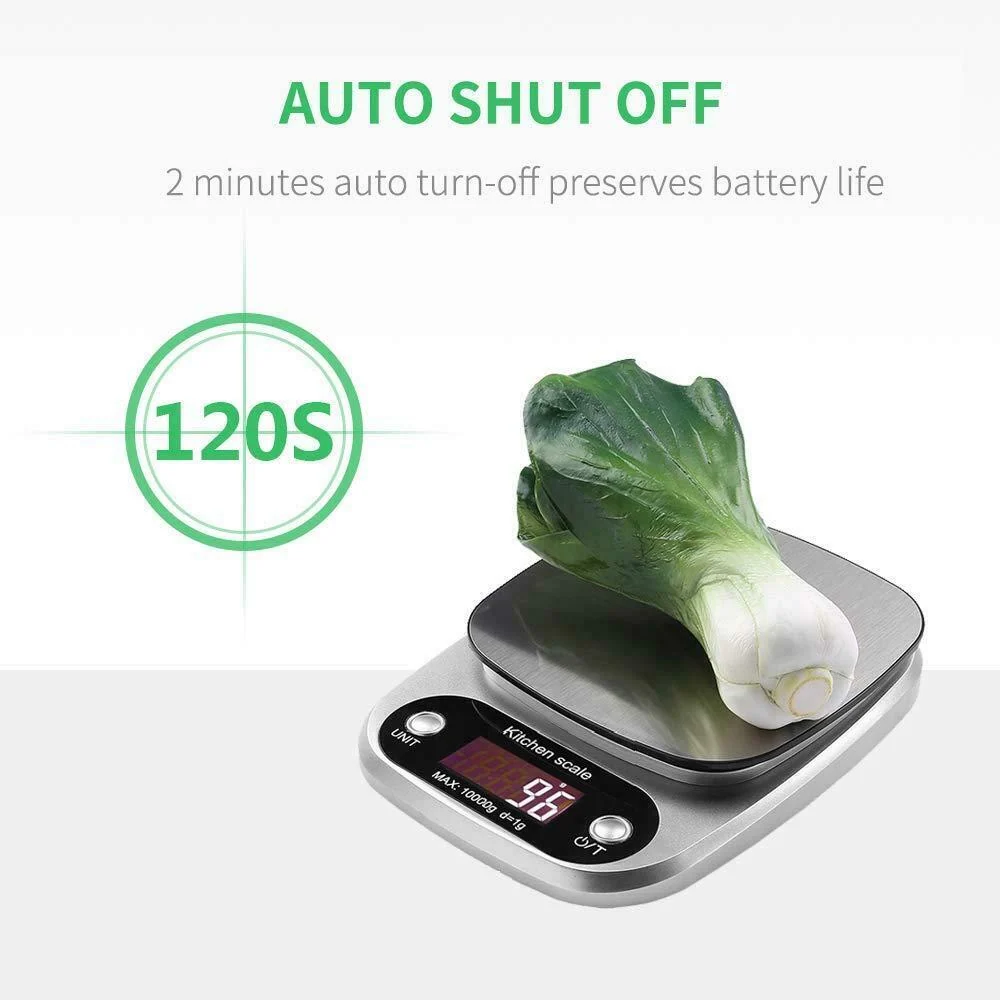Bilancia da Cucina, 10Kg/1g Elettronica Digitale Alta Precisione Misurazione...