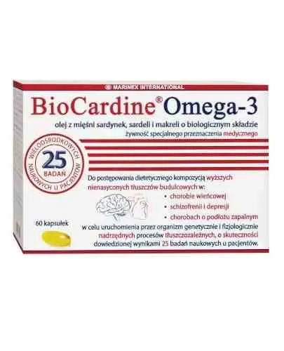 BioCardine® Olio muscolare di sardina e sgombro omega-3 60 capsule