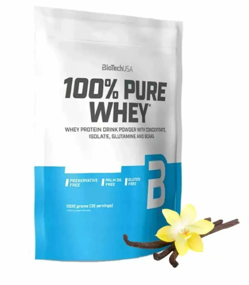 BioTech USA 100% Pure Whey 1000g vaniglia
