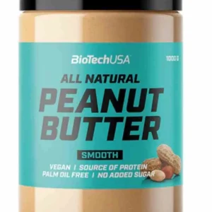 BioTech USA burro di arachidi 1000g liscio