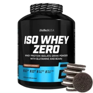 BioTech USA Iso Whey 2270g senza lattosio gusto biscotto