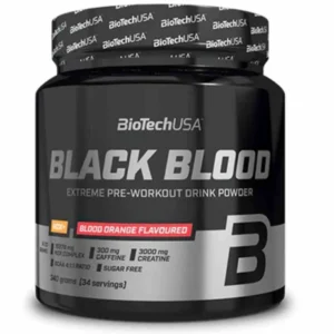 BioTech USA Schwarzes Blut NOX+ 340 g gusto arancia