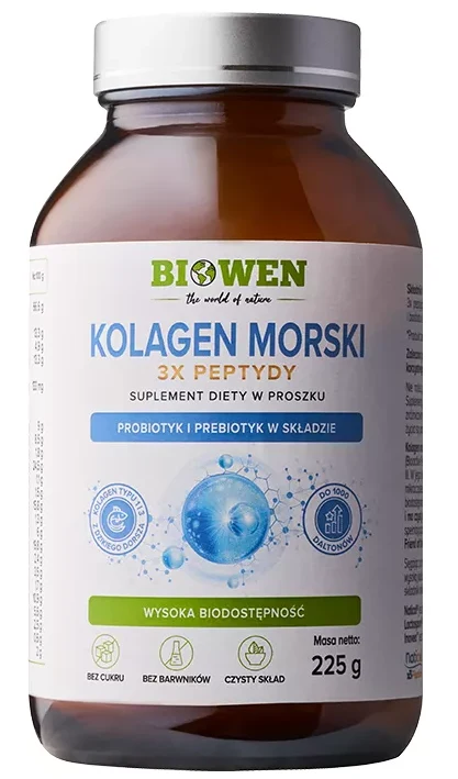 Biowen Marine Collagene 3X Peptide Polvere 225 g