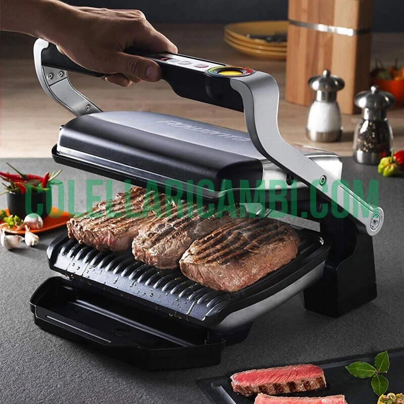 Bistecchiera Optigrill Rowenta GR702D 2000 W Tostiera con 6 Programmi Cottura