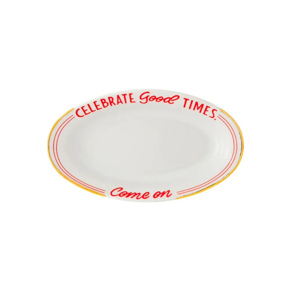 Bitossi Home Club Vassoio ovale L 17 cm - Good Times