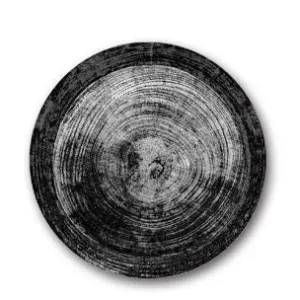 Black Round Siviglia Piatto Rotondo Cm.31 Z07
