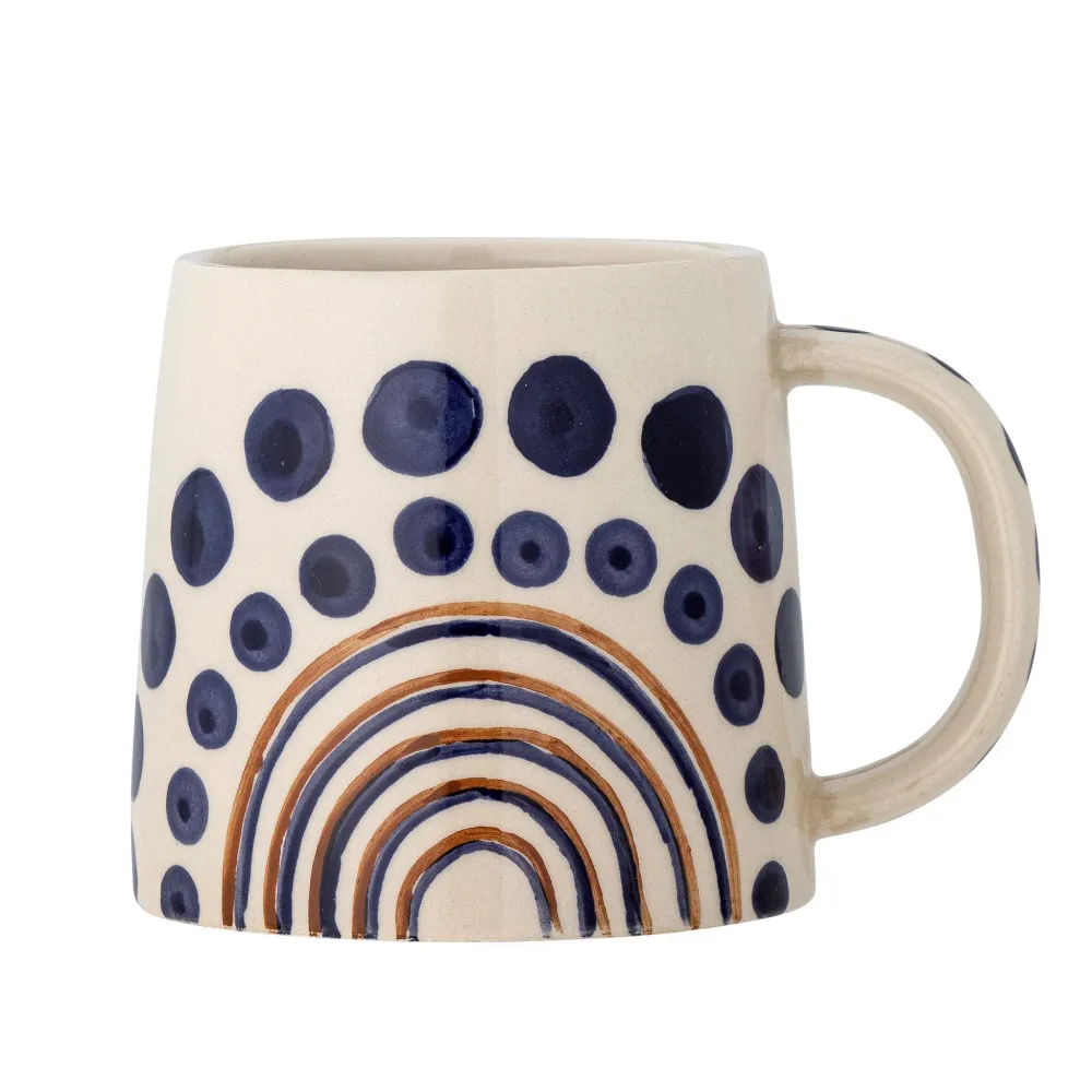 Bloomingville Tazza da caffè Tazza da tè Shama Tazza gres arancione