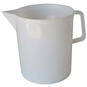 Boccale Graduato Stefanplast - Pp Bianco Lt 5- 5 Pezzi