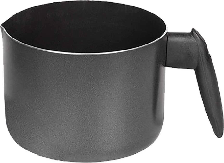 BOLLILATTE UN MANICO 'BLACK LINE' Ø cm. 12 - h.10 - capacità 1 lt. Pentalux