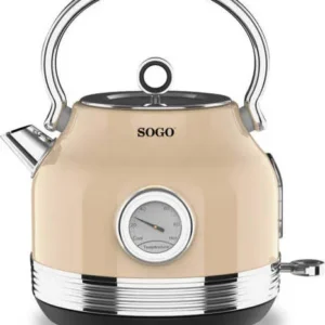 Bollitore 2200 W / 1.8L / autospegnimento retrò beige