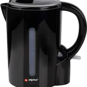 Bollitore Elettrico 1,7Lt 2200W Acqua Calda Cordless con Indicatore Livello Nero