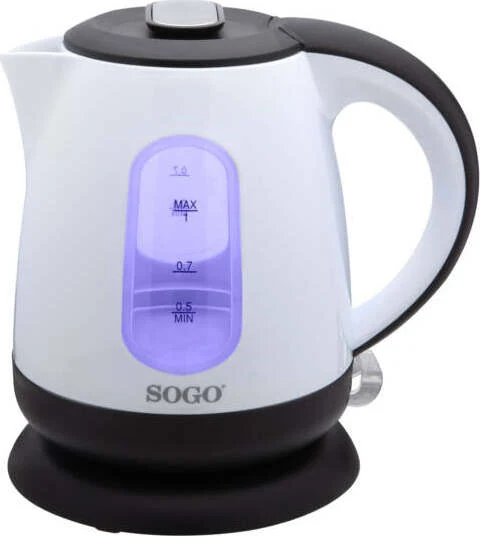 Bollitore senza fili wireless 1600W / 1.8L / autospegnimento