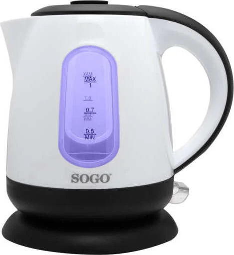 Bollitore senza fili wireless 1600W / 1.8L / autospegnimento
