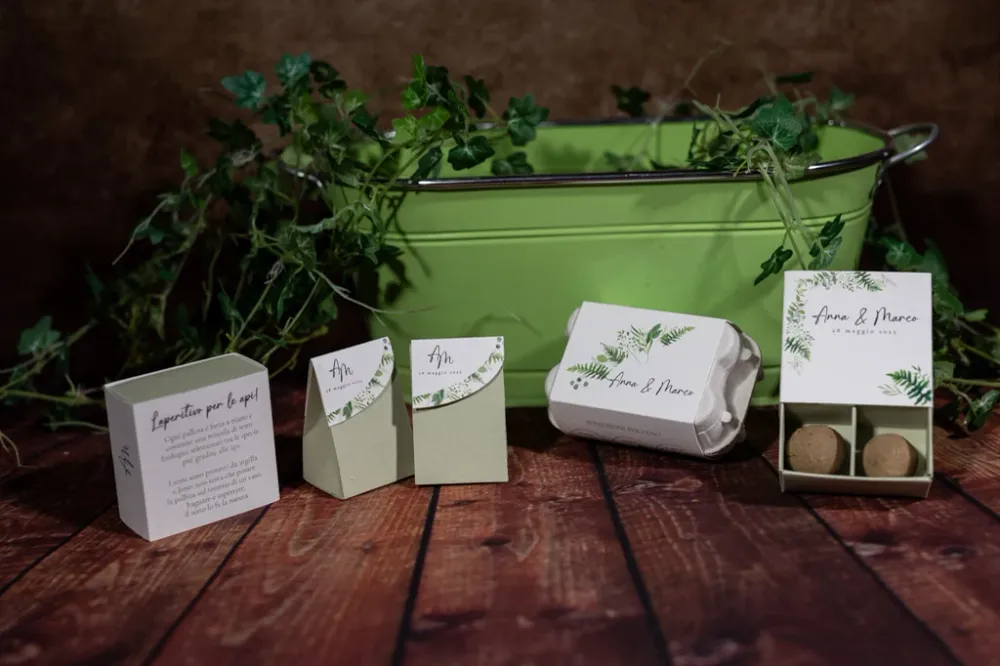 Bomboniera Ape-Ritivo - linea Greenery