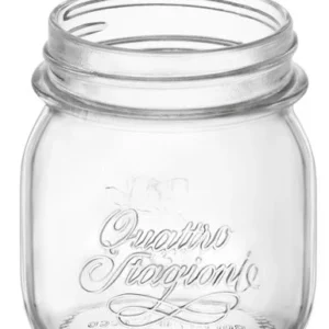 Bormioli Barattolo Quattro Stagioni Senza Capsula Ø Cm. 8,6X9,5 H Cl. 25 6.00 Pz