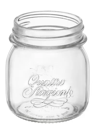 Bormioli BARATTOLO QUATTRO STAGIONI Senza capsula Ø cm. 8,6x9,5 h cl. 25