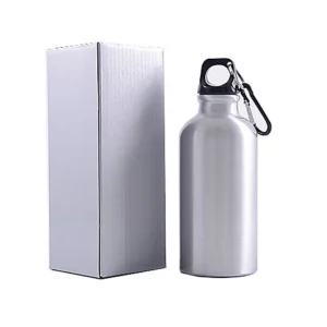 Borraccia 400ml grigia all./plas.s26260