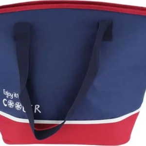Borsa Termica 18 Litri Frigo Borsetta Spiaggia Mare Escursione Pic Nic Blu 8 Ore