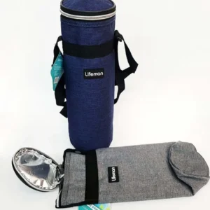 Borsa Termica Porta Bottiglie Bevande 1.5 Litri Frigo Spiaggia Escursione Picnic
