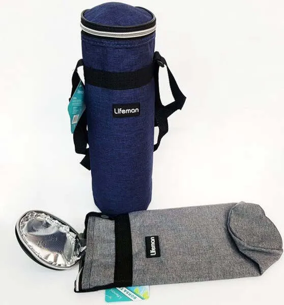 Borsa Termica Porta Bottiglie Bevande 1.5 Litri Frigo Spiaggia Escursione Picnic