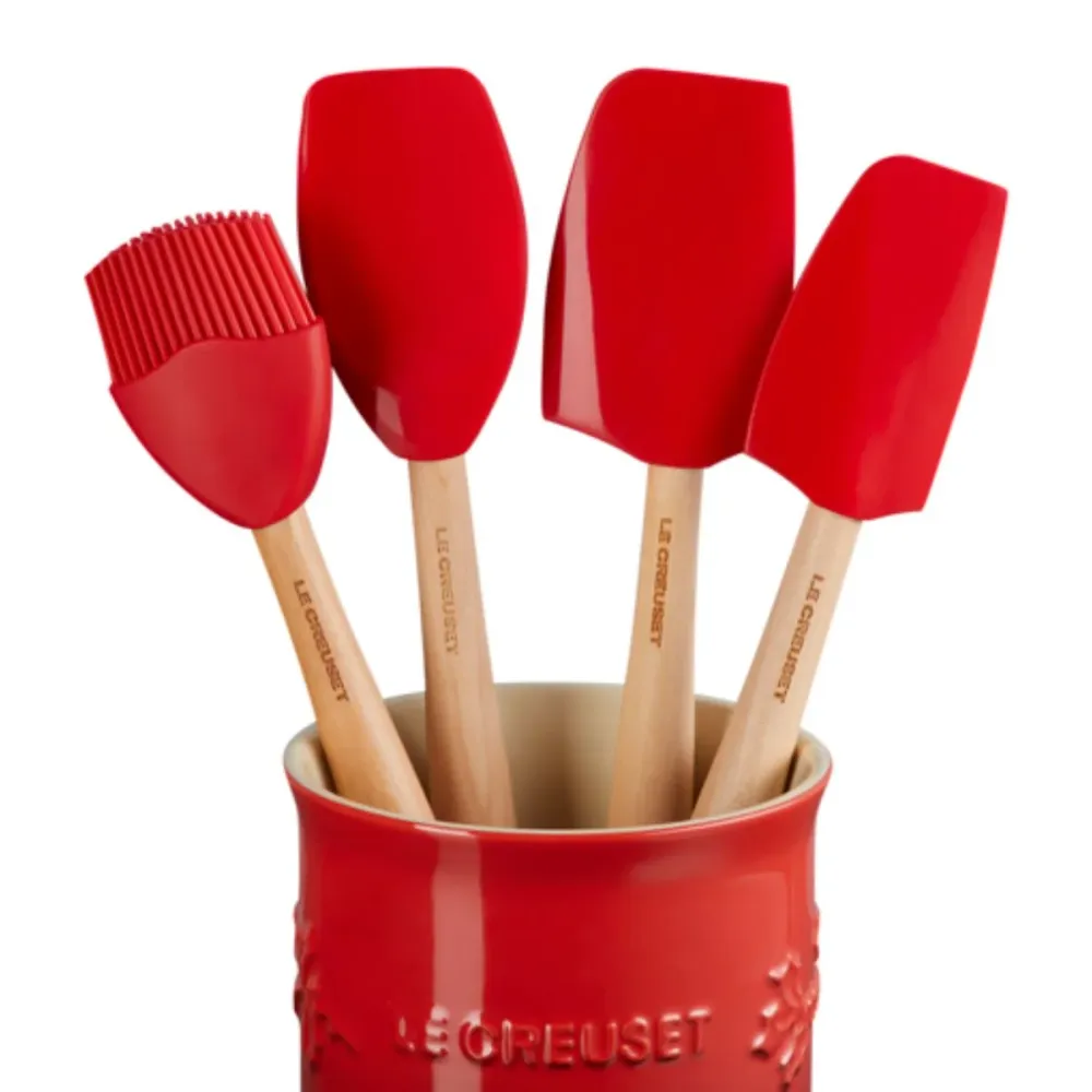 Bottiglia ceramica per spatole Holly Edizione Speciale Natale! Le Creuset