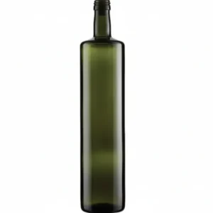 Bottiglia Dorica Cilindrica Per Olio Verde- - Capacitãe Lt.0,50 - Tappo 31,5 - 30 Pezzi
