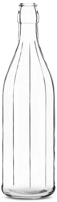 Bottiglia Vetro Costolata Ml. 500 24.00 Pz
