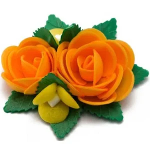 Bouquet di cialda 1 pezzi arancio