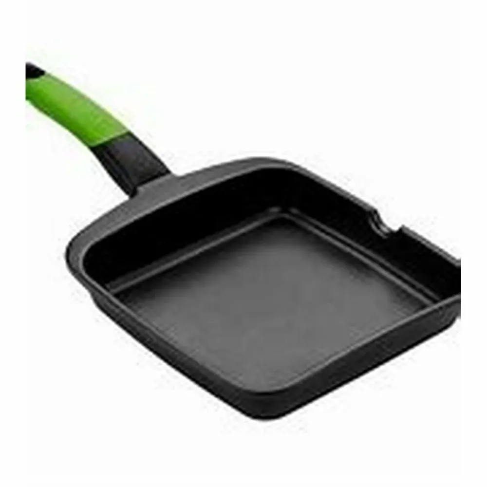 Piastra per Arrostire BRA A121459 Nero Metallo Alluminio Ø 28 cm