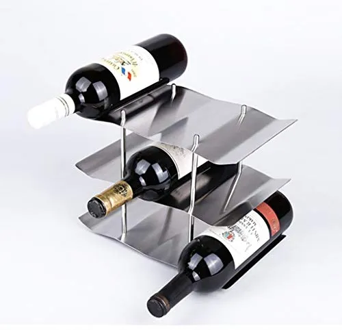 Bradoner Cremagliera del Vino Cremagliera del Vino/Cremagliera della Decorazione della Cremagliera del Vino dell'Acciaio I...
